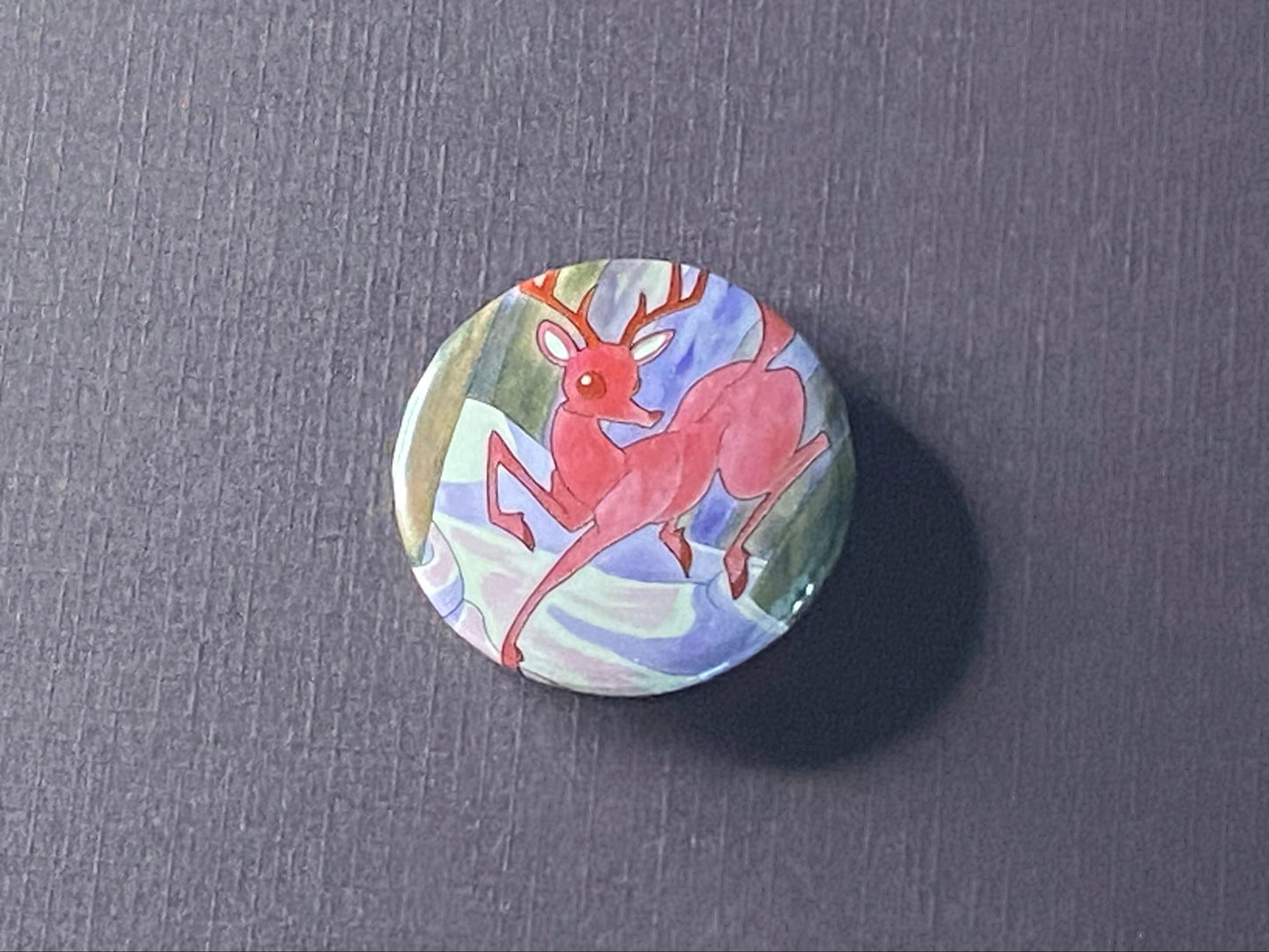 Ghost Deer, MetaZoo, MetaZoo Merch, Cryptid, Button Pins.