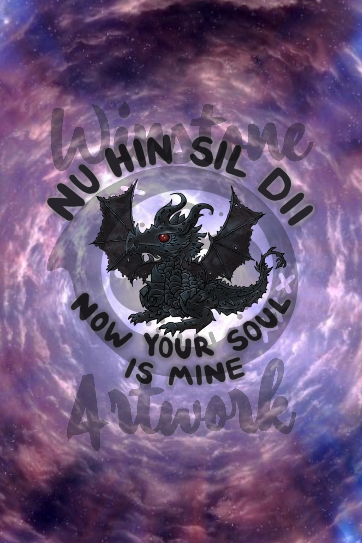 Alduin V1 - 4x6 Postcard Print
