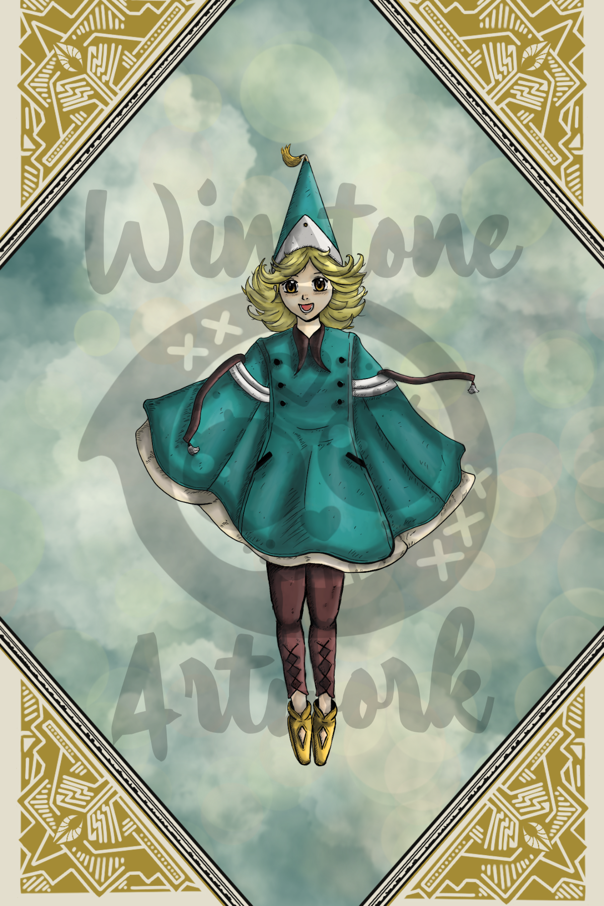 Witch Hat Atelier Coco - 4x6 Postcard Print
