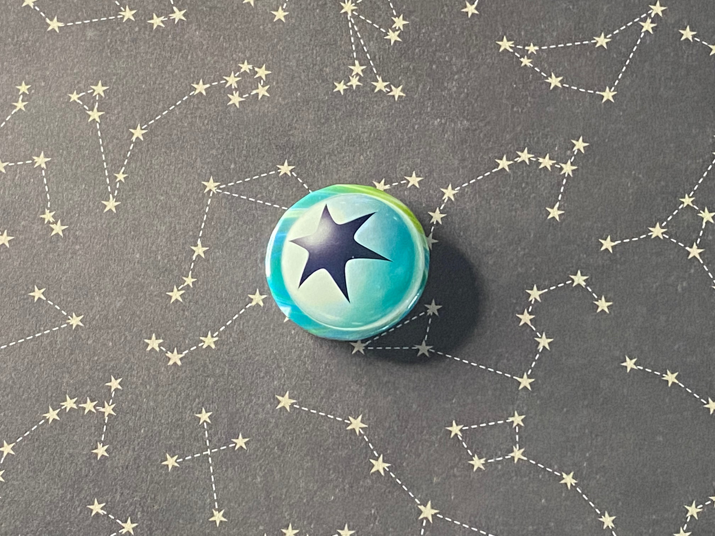 Normal/Colourless Energy - Upcycled Pokémon Card Button Pin