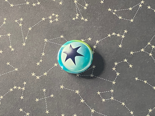 Normal/Colourless Energy - Upcycled Pokémon Card Button Pin