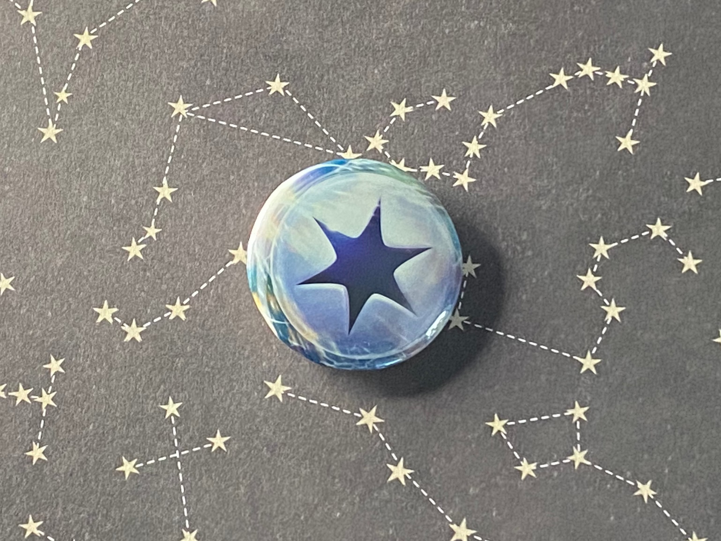 Normal/Colourless Energy - Upcycled Pokémon Card Button Pin