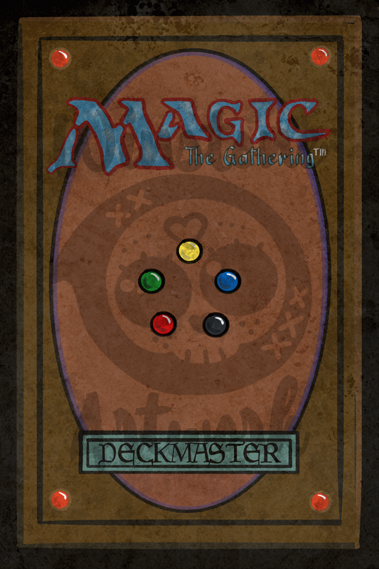 Magic The Gathering Card - 4x6 Postcard Print