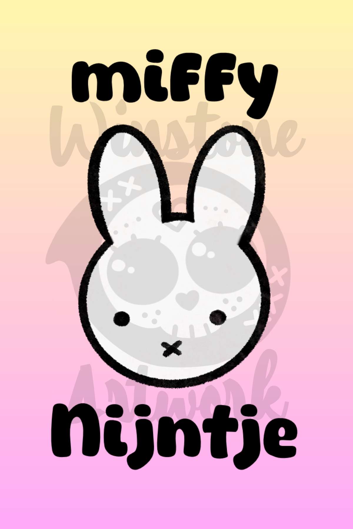 Miffy - 4x6 Postcard Print