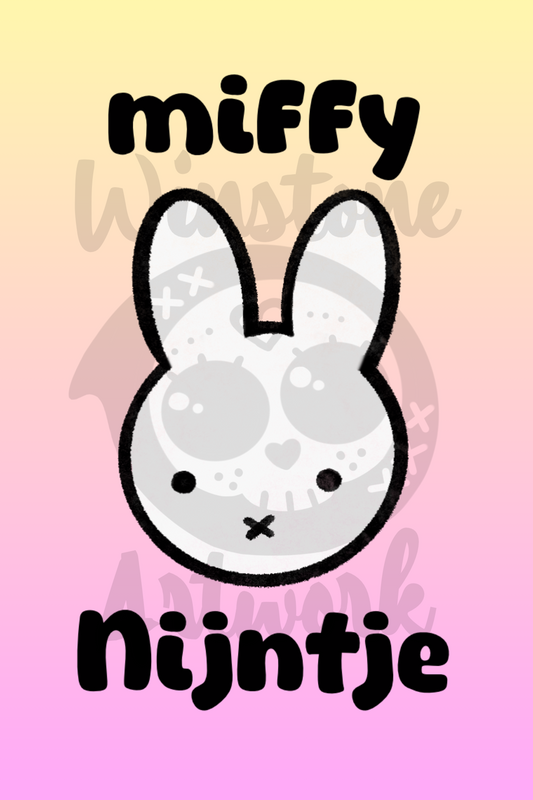 Miffy - 4x6 Postcard Print